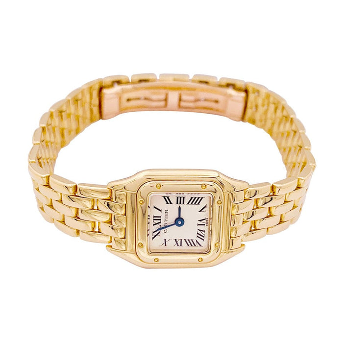 Montre Montre Cartier, "Panthère", or jaune. 58 Facettes 33918