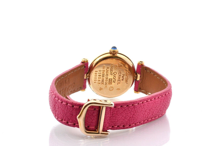 Montre Montre Must de Cartier vermeil 58 Facettes 27350