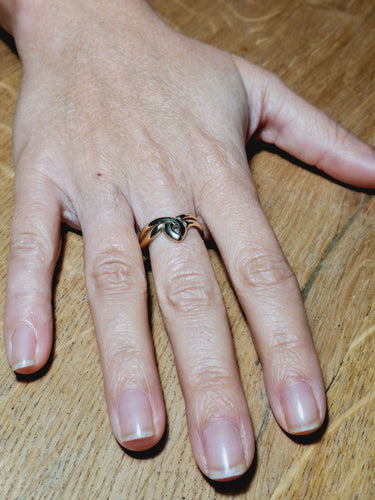 Bague 58 Bague En Or Ajouré 58 Facettes