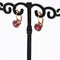 Boucles d'oreilles Boucles d'oreilles dormeuses grenats 58 Facettes 25-096
