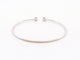 Bracelet bracelet DINH VAN le cube diamant pm 15 or blanc 58 Facettes 263575