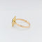 Bague 53 Bague en or jaune, saphir et diamants 58 Facettes 32638