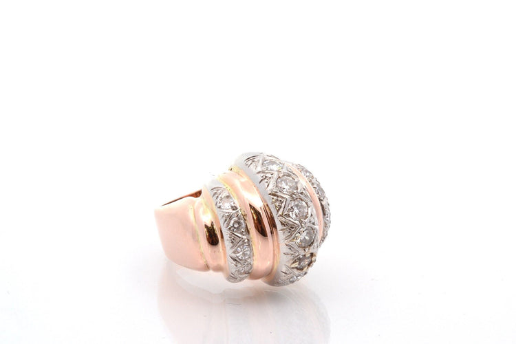 Bague 47 Bague vintage 1940 diamants 58 Facettes 27379