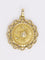 Pendentif PERROUD - Médaille signe zodiaque Cancer or jaune 58 Facettes 1190.5
