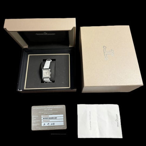 Montre Jaeger Lecoultre Montre Reverso Squadra Lady 58 Facettes MT44222