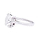 Bague 52 Solitaire Chaumet platine, diamant. 58 Facettes 33543