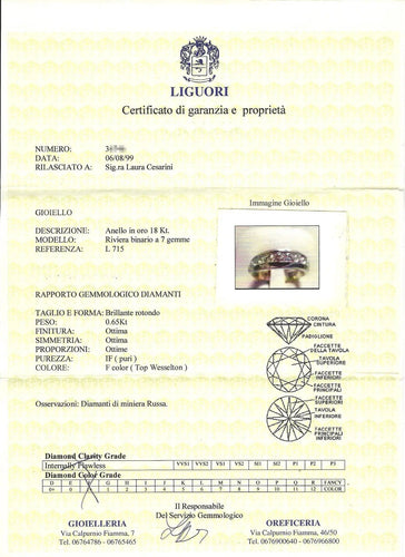 Bague Bague King Charles en or jaune et blanc avec diamants 58 Facettes