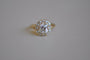 Bague 53.5 Antique yellow gold diamond ring 58 Facettes