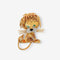 Broche Van Cleef & Arpels - Broche sertie et diamants, 'Lion ébouriffé' 58 Facettes 22739