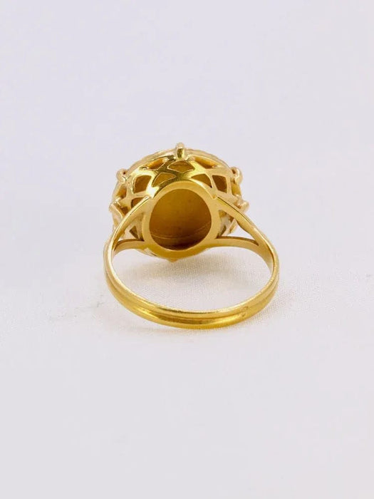 Bague Bague signe du zodiaque Vierge or jaune 58 Facettes 1074.3