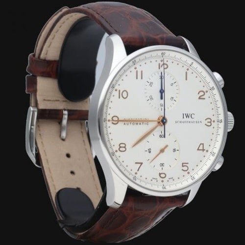 Montre Montre chronographe IWC Portugieser 58 Facettes MT41318