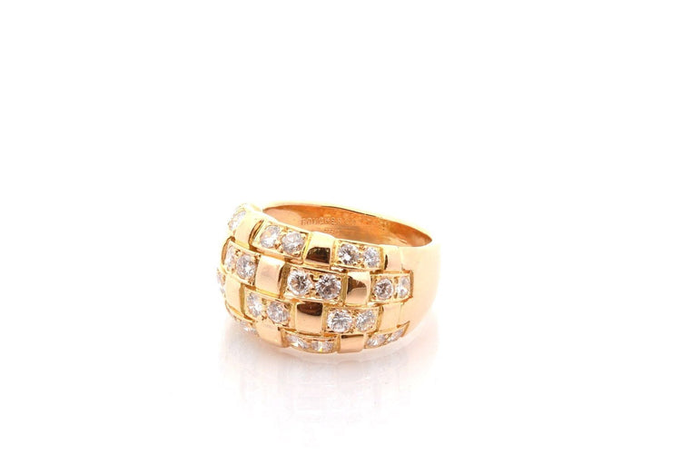 Bague 54 Bague signée Boucheron diamants en or 18k 58 Facettes 27494