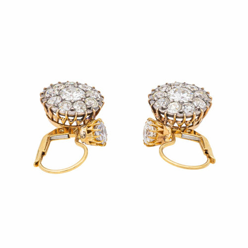 Boucles d'oreilles Boucles d'oreilles Or jaune Diamant 58 Facettes 1912524CN