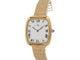 Montre vintage montre baume & mercier carree extra plate or jaune mecanique 58 Facettes 260383