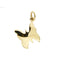 Pendentif Pendentif papillon Dodo or jaune 58 Facettes 39825