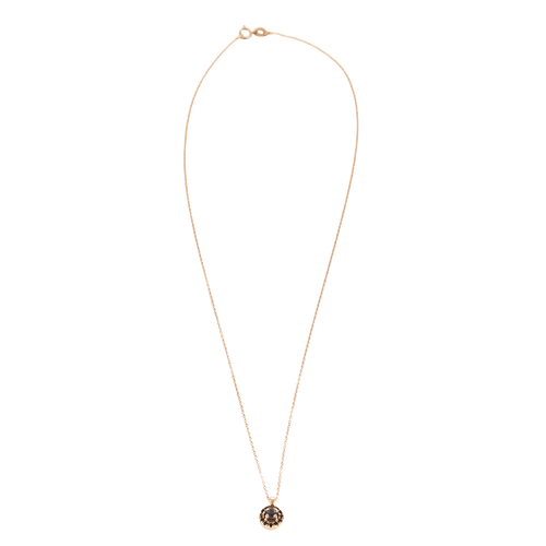 Collier MAUBOUSSIN - COLLIER OR ROSE  ET SAPHIRS . 58 Facettes BO/240005/