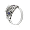 Bague 53 Bague avec saphirs et diamants 58 Facettes 30533