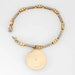 Bague Bracelet à breloques vintage en or bicolore 58 Facettes G12673