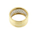 Bague 63 Bague bandeau avec diamants 58 Facettes 37826