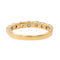 Bague 48 Bague Demi alliance Or jaune Diamant 58 Facettes 2699520CN