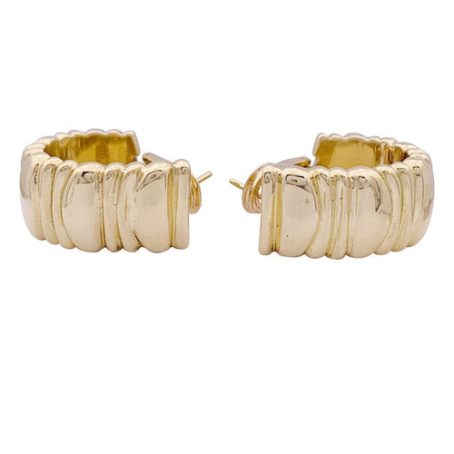 Boucles d'oreilles Boucles d'oreilles Cartier, "Casque d'or", or jaune. 58 Facettes 33614