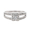 Bague 47 Mauboussin Bague Chance of love Or blanc Diamant 58 Facettes 3395042CN