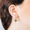 Boucles d'oreilles Boucles d'oreilles dormeuses or jaune et topazes 58 Facettes GAP1533