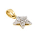 Pendentif Pendentif Etoile Or blanc Diamant 58 Facettes 2927108CN