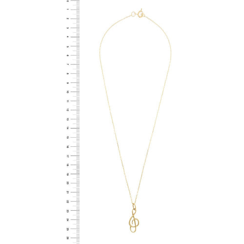 Collier Collier "clé de sol" Or jaune 58 Facettes 26895