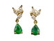 Boucles d'oreilles Boucles d'Oreilles Diamants Emeraudes 58 Facettes C1907