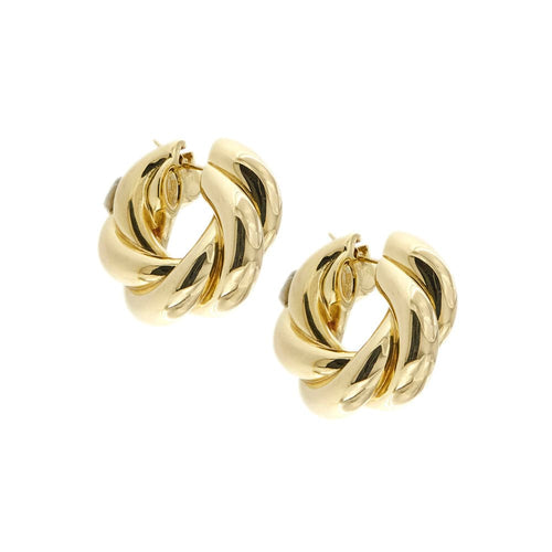 Boucles d'oreilles Boucles d'oreilles créoles bombées 58 Facettes 34635