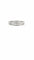 Bague 53 Demi-Alliance or blanc diamants baguettes 58 Facettes