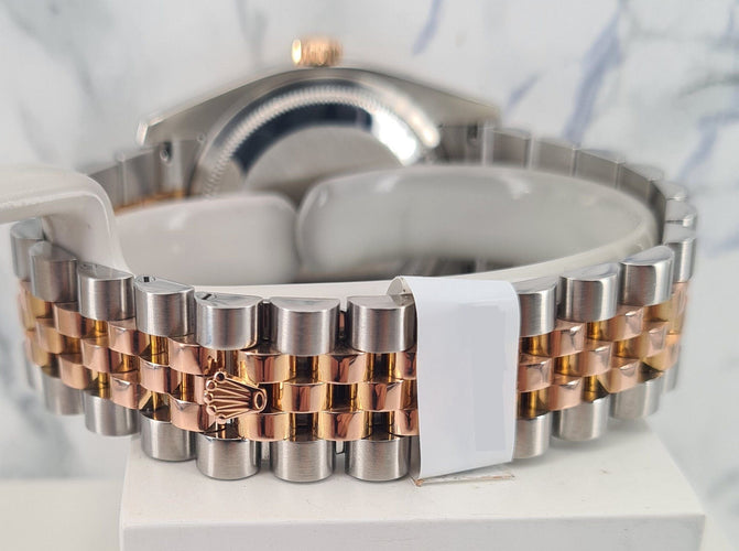 劳力士 - DateJust 36 玫瑰金与钢腕表 