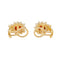 Boucles d'oreilles Boucles d'oreilles Marguerite Or jaune Grenat 58 Facettes 3002092CN