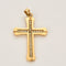 Pendentif Pendentif croix or jaune et perles 58 Facettes RAM28448