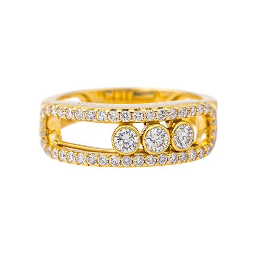 Bague 52 Messika Bague Move Or jaune Diamant 58 Facettes 4331243CN