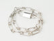 Bracelet Bracelet Hermès AlphaKelly GM en argent 58 Facettes 33598