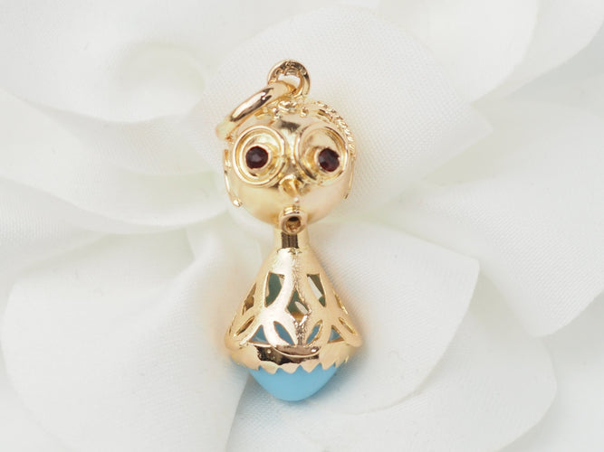 Pendentif Pendentif breloque figurine en or jaune 58 Facettes 33336