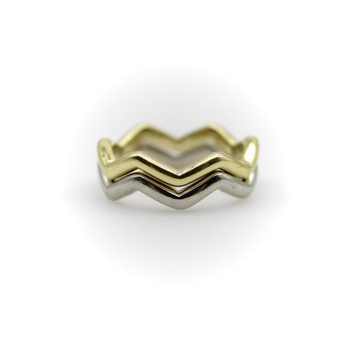 55 Tiffany & Co.  - Vintage Platinum Zig Zag Paloma Picasso Ring 58 Facettes A2006R
