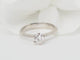 Bague 52 Bague solitaire en or blanc et diamant 0.53ct 58 Facettes 31903/31120