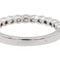 Bague 51 Bague Alliance Or blanc Diamant 58 Facettes 3105166CN