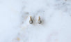 Boucles d'oreilles Dormeuses Diamants 0.60 Ct Or Rose et Platine 58 Facettes