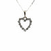 Pendentif Pendentif Coeur or blanc diamants 58 Facettes 2-PED2-GS36086-02