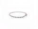 Bracelet bracelet riviere de diamants et saphirs 2ct maille tennis en or blanc 58 Facettes 260237