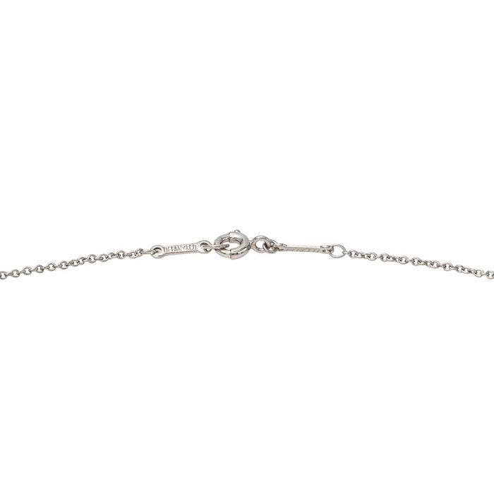 Collier Tiffany & Co Collier Coeur Open heart Platine Diamant 58 Facettes 3797977RV