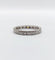 Bague 50.5 Alliance américaine art déco platine et diamants 58 Facettes A05316
