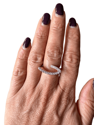 Bague 54 Bague Eventail Géometrique deux ors 58 Facettes 1.0002290/2