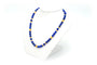 Collier Collier contemporain en or jaune 18 carats et lapis lazuli 58 Facettes B286