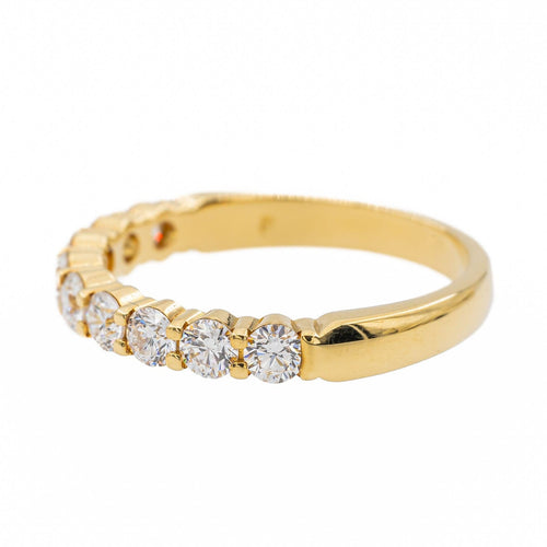 Bague 49 Bague Alliance Or jaune Diamant 58 Facettes 3090659CN