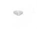 Bague Bague en or et platine avec diamant princesse 58 Facettes
